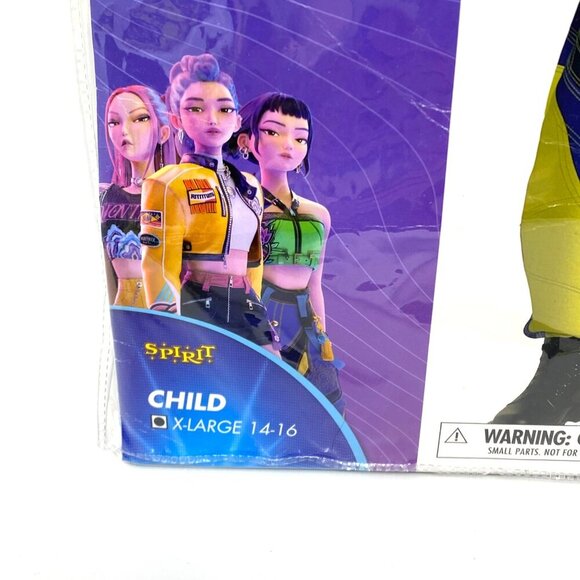 Spirit Halloween KPop Demon Hunters Zoey Costume Size XL Halloween Cosplay New - Picture 5 of 10